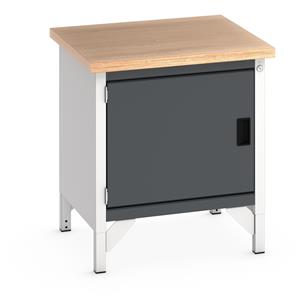 Bott Cubio Storage Workbench 750mm wide x 750mm Deep x 840mm high supplied with a Multiplex (layered beech ply) worktop and 1 x integral storage... 750mm Wide Storage Benches